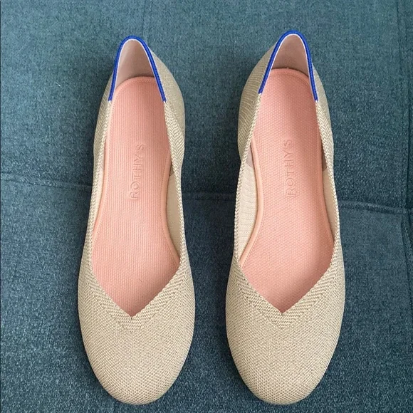 Rothy's Shoes Rothys Gold Womens Flats Poshmark